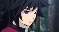 Giyu, as seen in Demon Slayer (image via Studio Ufotable)